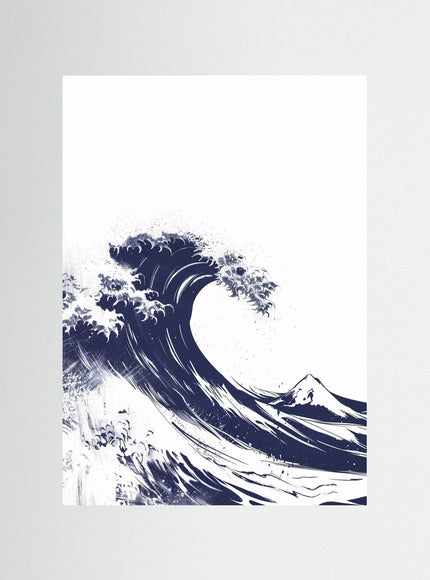 The Great Wave Japanese Ukiyo - e Art Print - Framzio