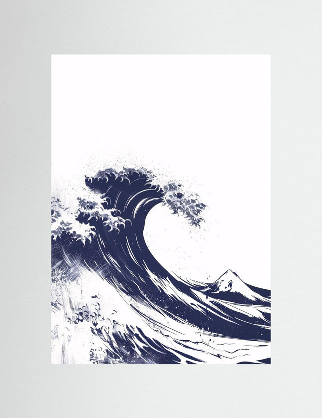 The Great Wave Japanese Ukiyo - e Art Print - Framzio